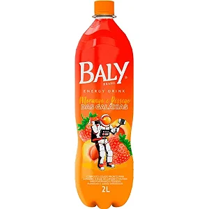 Energetico Baly Morango Pessego 2L