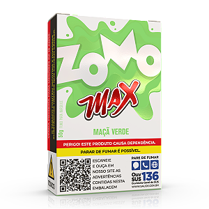 Essencia Narguile Zomo Max Maçã Verde