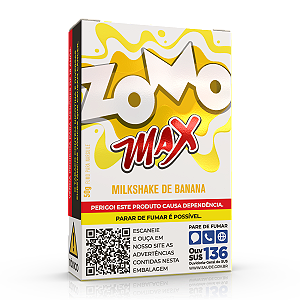 Essencia Narguile Zomo Max Milkshake de Banana
