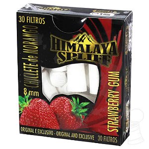 Filtro Himalaya Spliff Strawberry Gum 30 Filtros