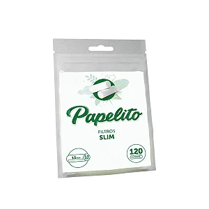 Filtro Papelito Tradicional Slim Bag com 120 Filtros