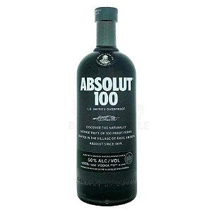 Vodka Absolut 100 Sueca 1L