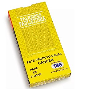 Palheiro Paulistinha Ouro 20un