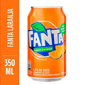 Refrigerante Fanta Laranja Lata 350ml