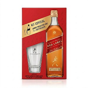 Kit  Red Label 1l Caixa de Presente