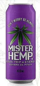 Energético Mister Hemp Bolado de Pitaya Lata 473ml