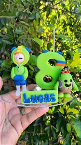Topo Brawl Stars Personalizado Chaveiro