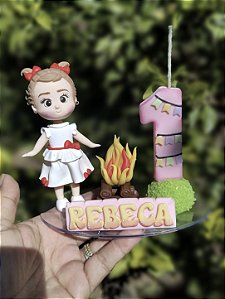 Topo Personalizado Festa Junina Infantil