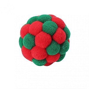Bola de pelúcia interativa para gatos