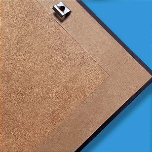 Kit Quadro Decorativo Moldura e Vidro Sala Folhagem Moderna