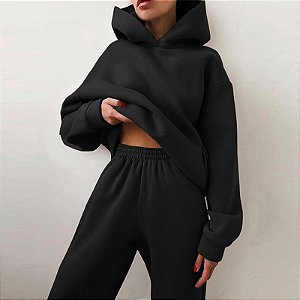 Conjunto feminino moletom