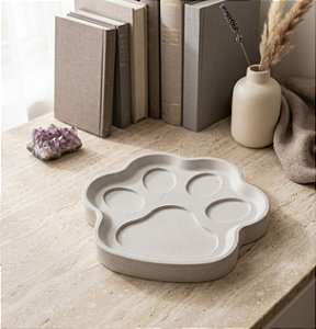 Bandeja – Paw Print Branca