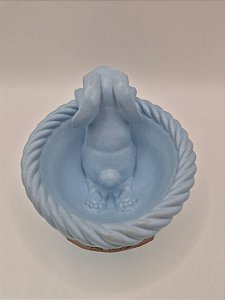 Cesta Coelho - Azul