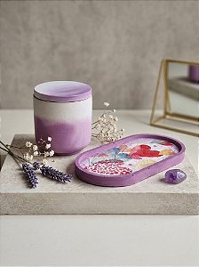 KIt Decor - Bandeja e Pote Amore