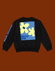 Moletom Básico - Positive Mind Azul