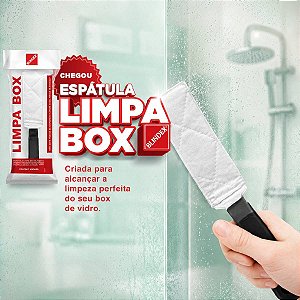 Espátula Limpa Box Resistente Limpador em Geral Multiuso