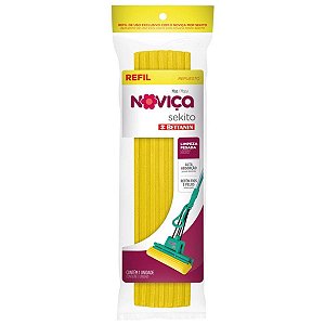 Refil Espuma Para o Mop Sekito Amarela Noviça Bettanin
