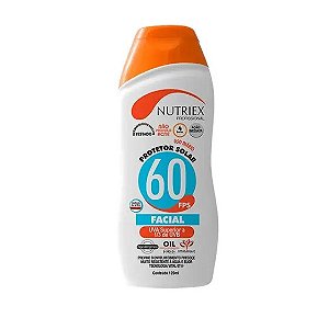PROT SOLAR FPS 60 FACIAL NUTRIEX PROFISSIONAL 120ML