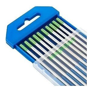 Eletrodo Tungstênio Puro Verde 3.2x150mm 10un