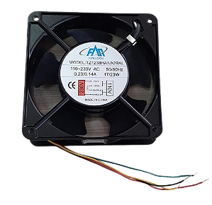 VENTILADOR 120X120X38MM 110/220V C/ROLAMENTO