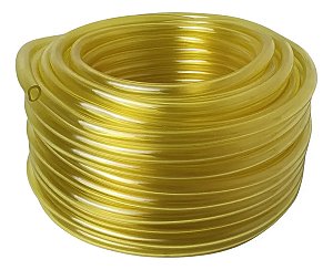 MANGUEIRA GAS SILICONADA AMARELA 4,0X1,5MM