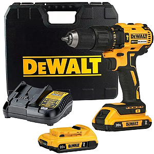 PARAF/FURADEIRA IMPACTO 1/2 20V MAX LI-ION BRUSHLESS 2 BAT 2AH - DCD7781D2BR