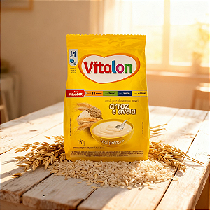 Mingau de Arroz e Aveia Vitalon 180g - Unidade