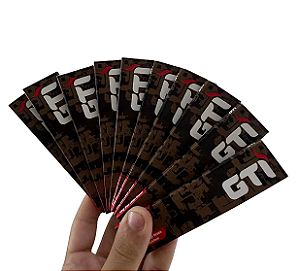 Kit 10 Livretos Seda GTI King Size Large Brown - Grupo Bem Bolado