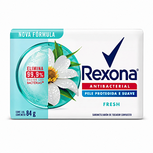 Sabonete em Barra Rexona Antibacterial Fresh 84g