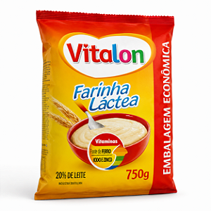 Farinha Láctea Vitalon 750g Embalagem Econômica