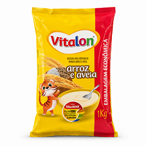 Mingau Arroz e Aveia Vitalon 1kg Econômico