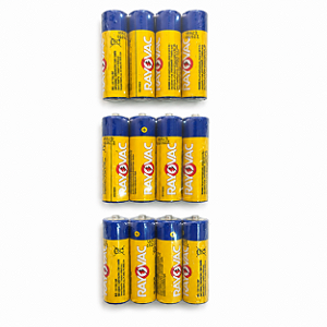 Pilha AA Rayovac As Amarelinhas 12 unidades