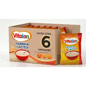 Kit 06 Farinha Láctea Vitalon 150g