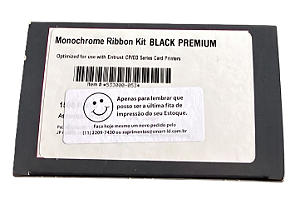 Ribbon Datacard Preto 533000-053 P/ CD800 C/ 1500 Impr