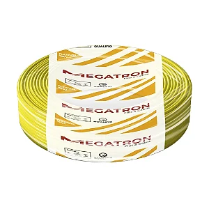 Cabo Flexível Megatron 1,5MMx100M Rolo 750V Amarelo