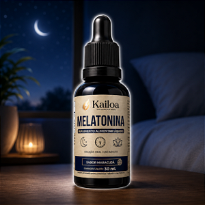 Melatonina 100% pura - 30ml (Sabor maracujá)