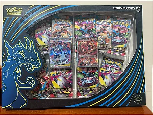 Box Pokémon Mega Charizard X Ex - 62 Cartas Pokémon