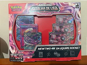 Baralho Batalha de Liga Mewtwo ex Equipe Rocket