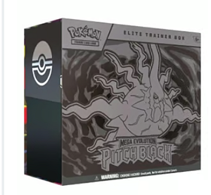 Elite Trainer Box Pokemon Pitch Black (Inglês)