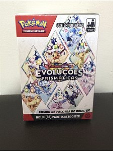 Mini Booster Box Pokémon Evoluções Prismáticas (18 boosters)
