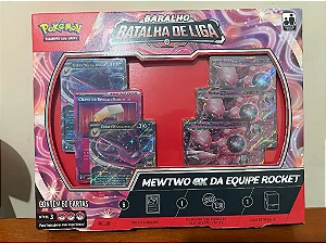 Baralho Batalha de Liga Mewtwo ex Equipe Rocket