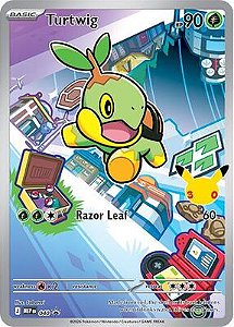 Turtwig 40 - Mega Evolução Promo - NM