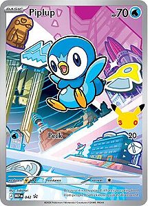 Piplup 42 - Mega Evolução Promo - NM