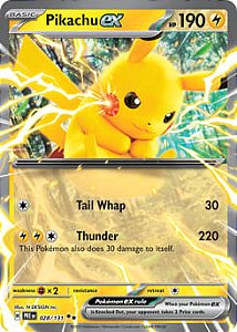 Pikachu ex 028/131 - Prismatic Evolutions - NM
