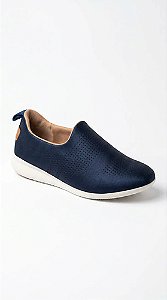 Tênis Feminino Usaflex Casual Slip On Elastano Leve Confortável Macio