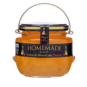GELEIA HOMEMADE ABACAXI COM PIMENTA 320G