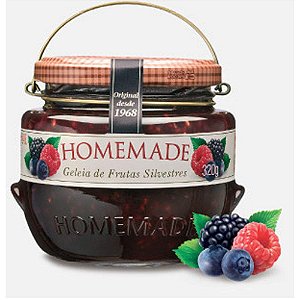Geleia Premium Frutas Vermelhas 320g - Homemade