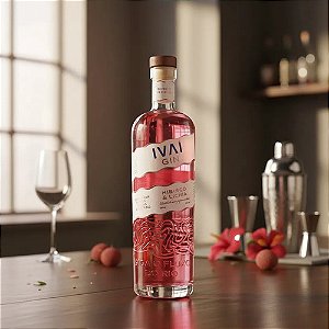 Gin Hibisco E Lichia Premium Ivai 750ml Hibisco E Lichia