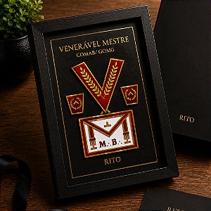 Placa de Homenagem ao Venerável Mestre
