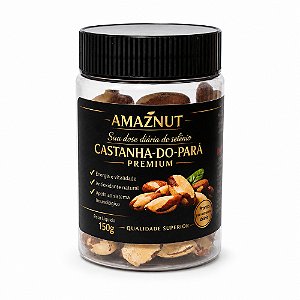 Castanha do Pará Inteira Amaznut Premium 150g